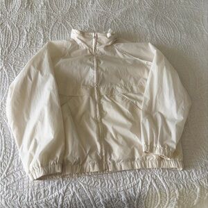 Ivory Windbreaker Jacket